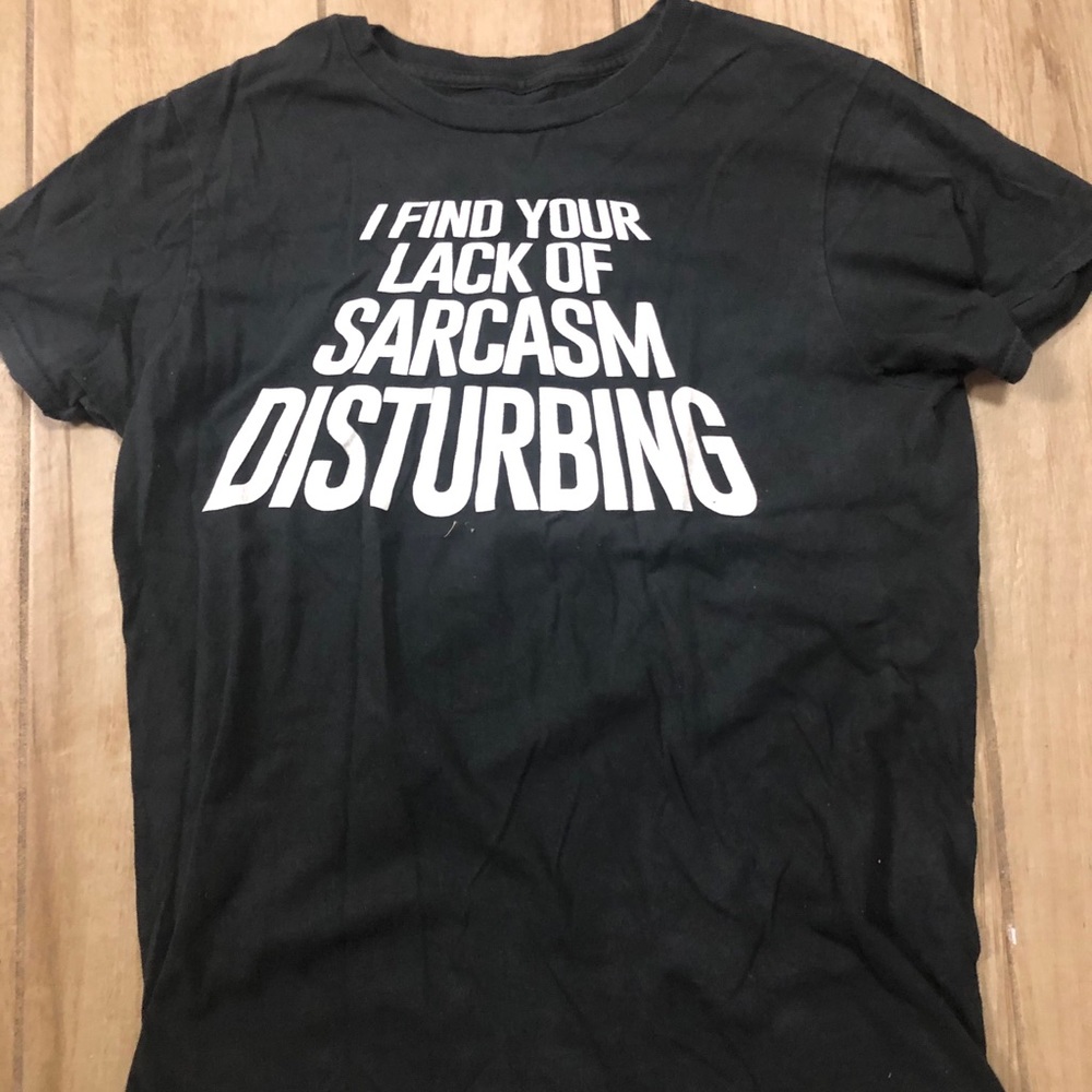 Black t shirt